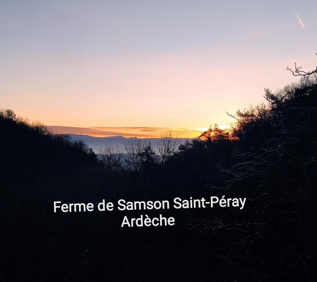 Ferme De Samson Villa Saint-Péray Стая снимка